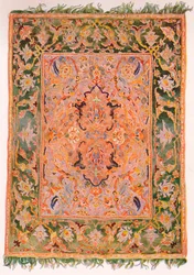 Un tapis polonais de Perse
