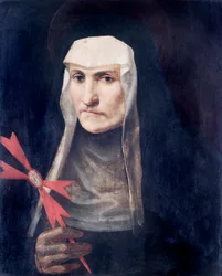 Une nonne sanctifiée, milieu du 16ème siècle