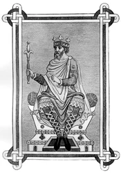 Un monarque saxon, 1910