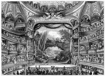 Une variété de divertissements, Théâtre français, 1789, 1885