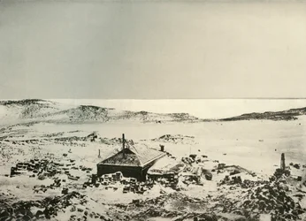 Vue de la cabane vers le nord
