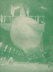 Un Zeppelin à domicile, vers 1917-1919