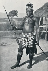 Un chef zoulou, 1902