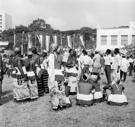 Une fête en Algérie, 1957