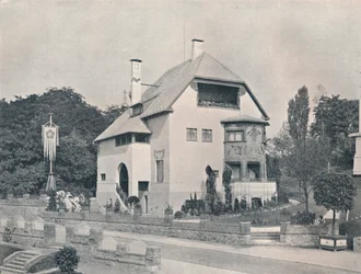 Maison conçue par Hans Christiansen, vers 1901 1901-1902