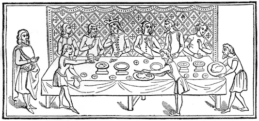Un roi à dîner, 1910