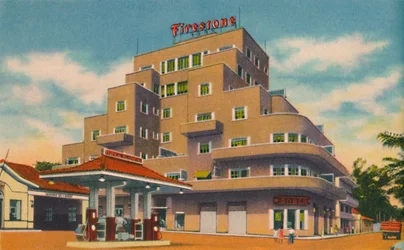 Un bâtiment moderne, Baranquilla, vers les années 1940