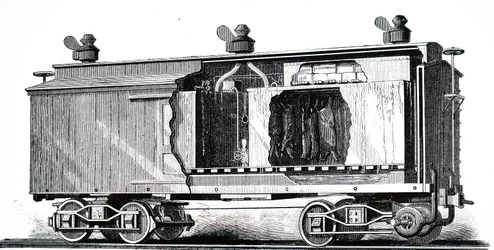 Un wagon réfrigéré