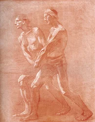 Une étude pour la guerre, vers 1896-1900