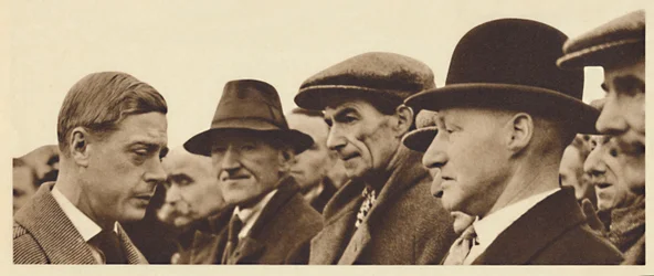 Une discussion avec des anciens combattants, Pays de Galles du Sud, 1936 1937