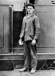 Un chauffeur de train, Londres, 1926-1927