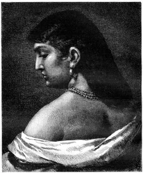 Une femme de Trastevere, Rome, Italie, 19e siècle