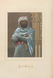 Abd al-Rahman I. De: Hombres y mujeres celebres de todos los tiempos par Juan Landa, 1875-1877