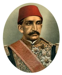 Abdul Hamid II, sultan de Turquie, fin du 19ème siècle