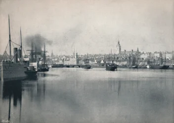 Aberdeen - Vue générale depuis la rivière
