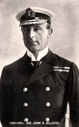Amiral Sir John Rushworth Jellicoe 1859-1935, début du XXe siècle