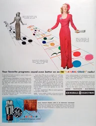 Publicité pour les radios FM General Electric, 1944