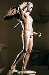 Agon, statue de la période romaine, Madhia, Tunisie