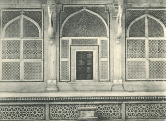 Agra. Écran du tombeau de Sulim Chishti, Futtehpur Sikri