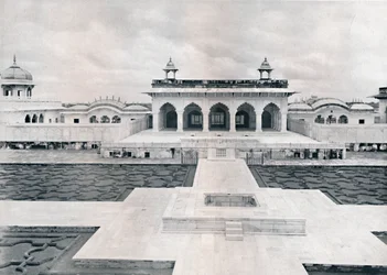 Agra. Le Khas Mahal et Zenana