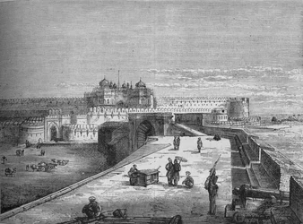 Agra, vers 1880