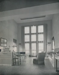 Alexander B. Trowbridge - Intérieur du chalet d