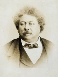 Alexandre Dumas père, romancier et dramaturge français, c1850-1870