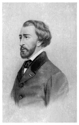 Alfred de Musset, dramaturge romantique, poète et peintre français