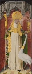 Retable de Thuison-les-Abbeville : Saint Hugues de Lincoln, 1490-1500