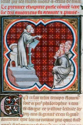 Amalric de Bena enseignant, vers 1200, 1375-1379