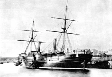 Paquebot transatlantique américain, Arago, 1856