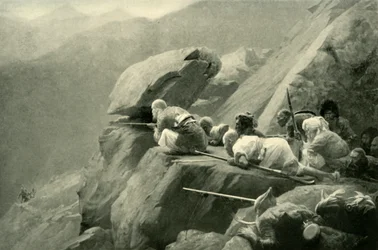 Une embuscade, 1901
