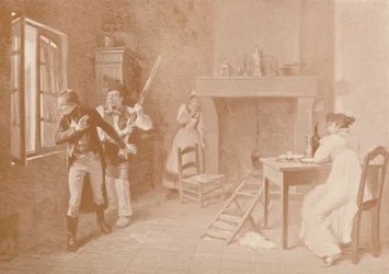 Un épisode de la Terreur Blanche, 1815, 1896