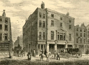 Un ancien atelier de carrossier à Long Acre, 1881