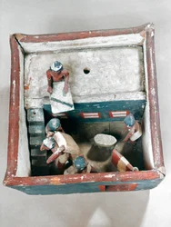 Modèle de tombeau égyptien ancien, 22e-19e siècle av. J.-C.