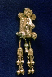 Pendentif de temple grec antique, c630-620 av. J.-C.