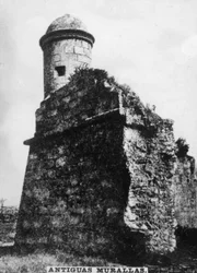 Anciennes murailles de la ville de La Havane, 1667, années 1920