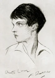 Anita Loos 1888-1981, scénariste, dramaturge et auteure américaine, début du 20e siècle