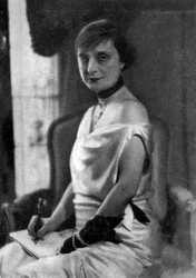Anna de Noailles, auteure française, 1930