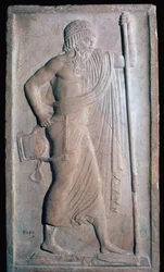 Relief romain archaïque d