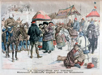 Invasion armée du Tibet par les forces britanniques et indiennes, 1904