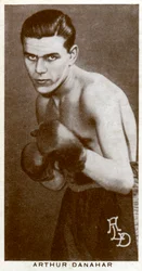 Arthur Danahar, boxeur britannique, 1938
