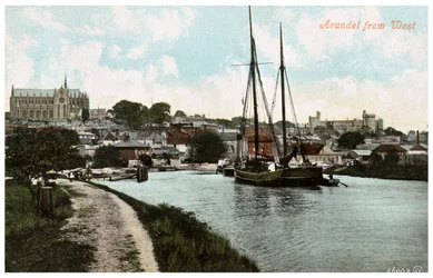 Arundel, Sussex, début du 20e siècle