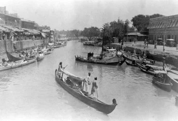 Ashar Creek, Bassora, Irak, 1917