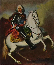 August der Starke 1670-1733 - Peinture de Silvestre, 1934