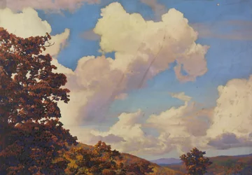 Paysage de montagne en automne, n.d.