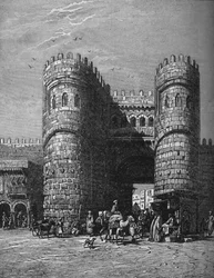 Bab-El-Footoh, une des portes du Caire, 1878
