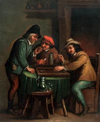 Joueurs de backgammon