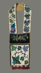 Sac bandoulière, années 1880