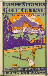 Banff Springs Golf Course, carte de score, vers 1925